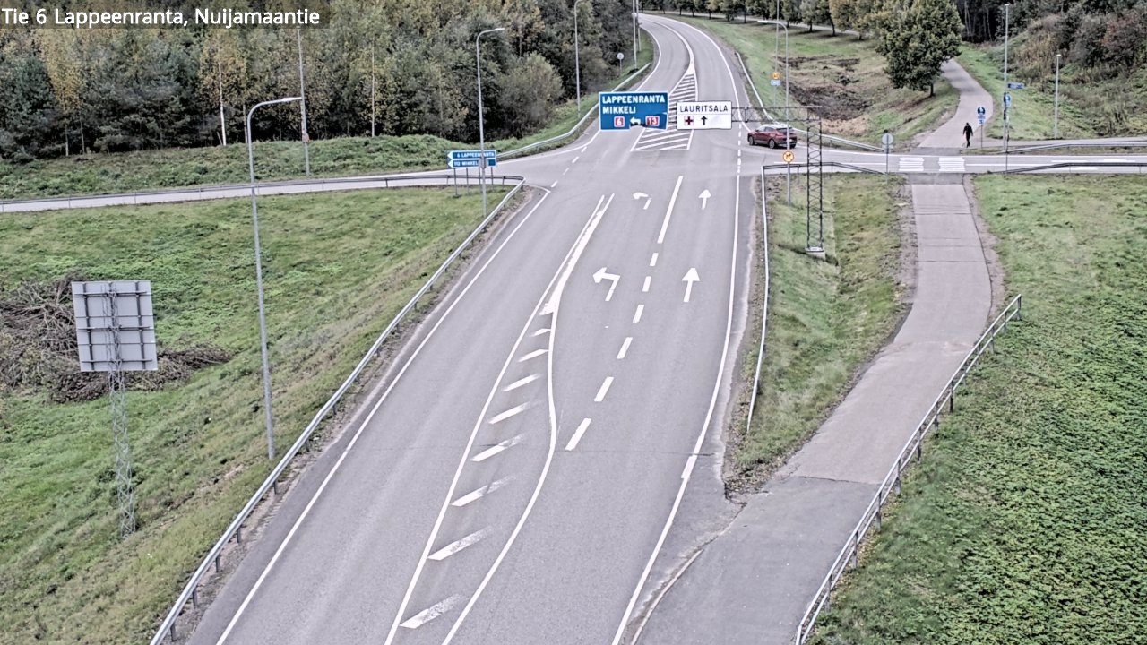 Kelikamerat Kuva Tie 6 Lappeenranta, Nuijamaantie, Lappeenranta, Etelä-Karjala