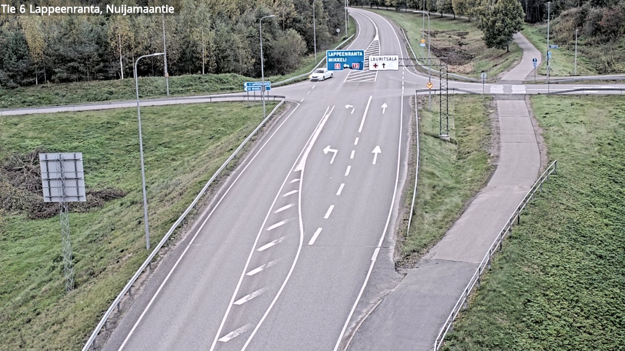 Kelikamerat Kuva Tie 6 Lappeenranta, Nuijamaantie, Lappeenranta, Etelä-Karjala