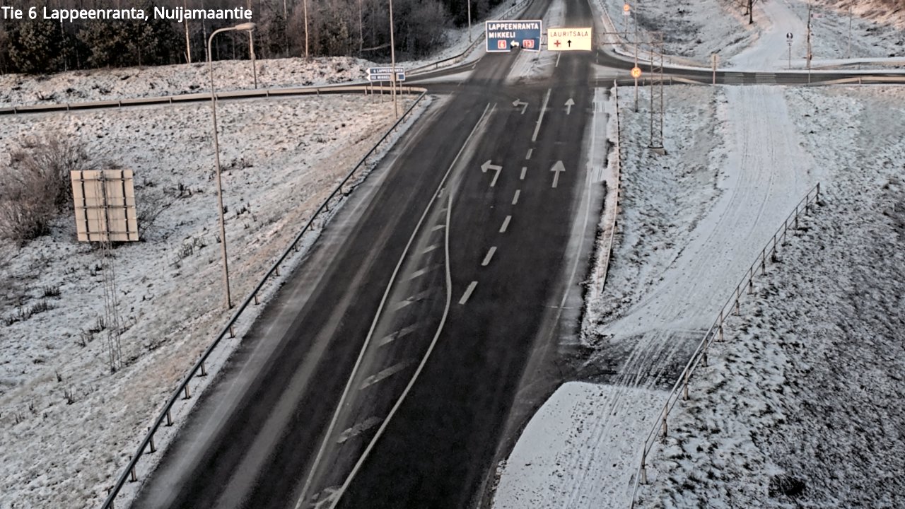 Kelikamerat Kuva Tie 6 Lappeenranta, Nuijamaantie, Lappeenranta, Etelä-Karjala