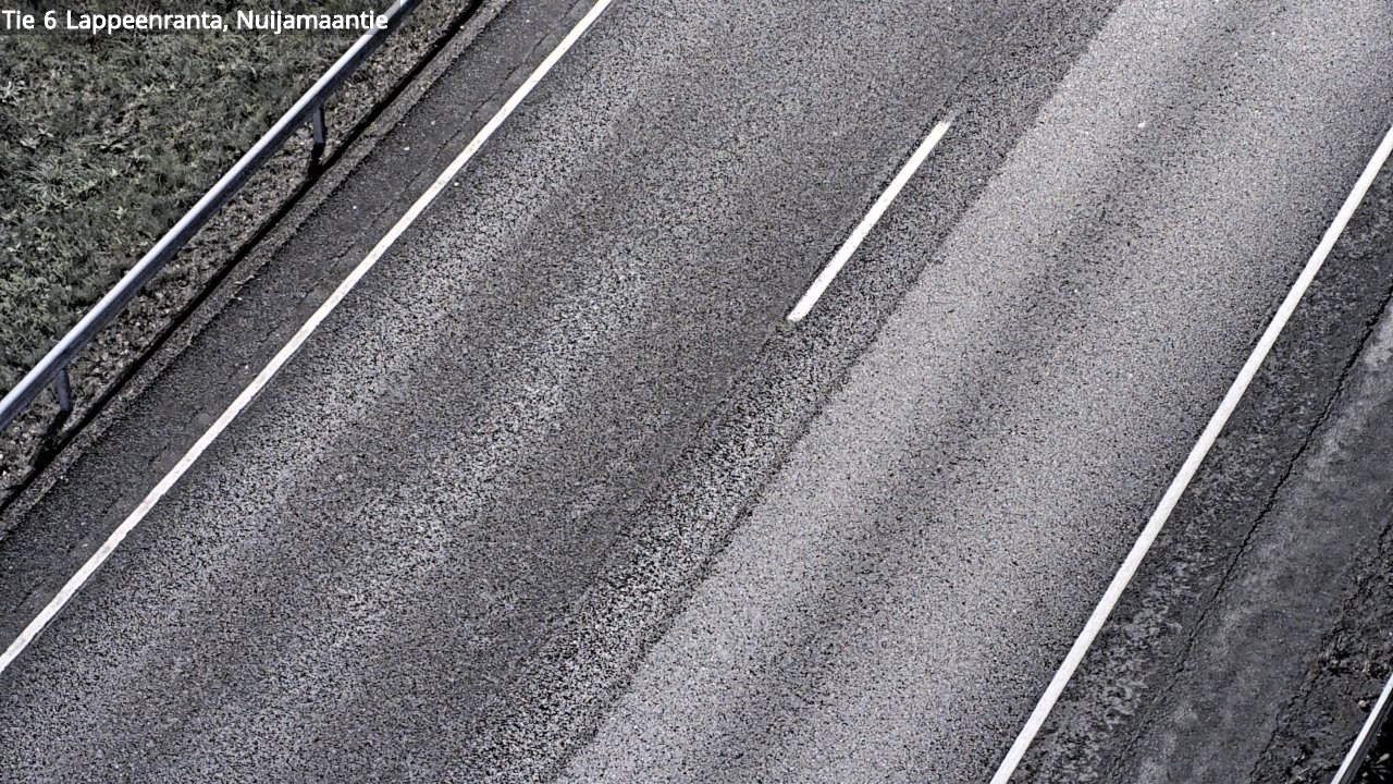 Weather Camera Image Väg 6 Villmanstrand, Nuijamaantie, Lappeenranta, Etelä-Karjala