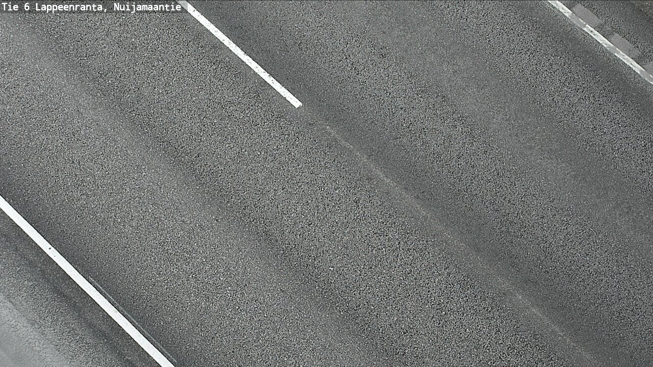 Weather Camera Image Road 6 Lappeenranta, Nuijamaantie, Lappeenranta, Etelä-Karjala