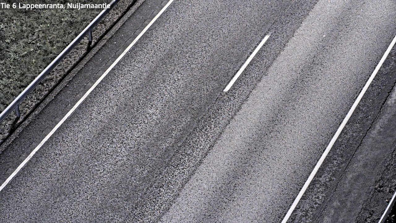 Weather Camera Image Väg 6 Villmanstrand, Nuijamaantie, Lappeenranta, Etelä-Karjala