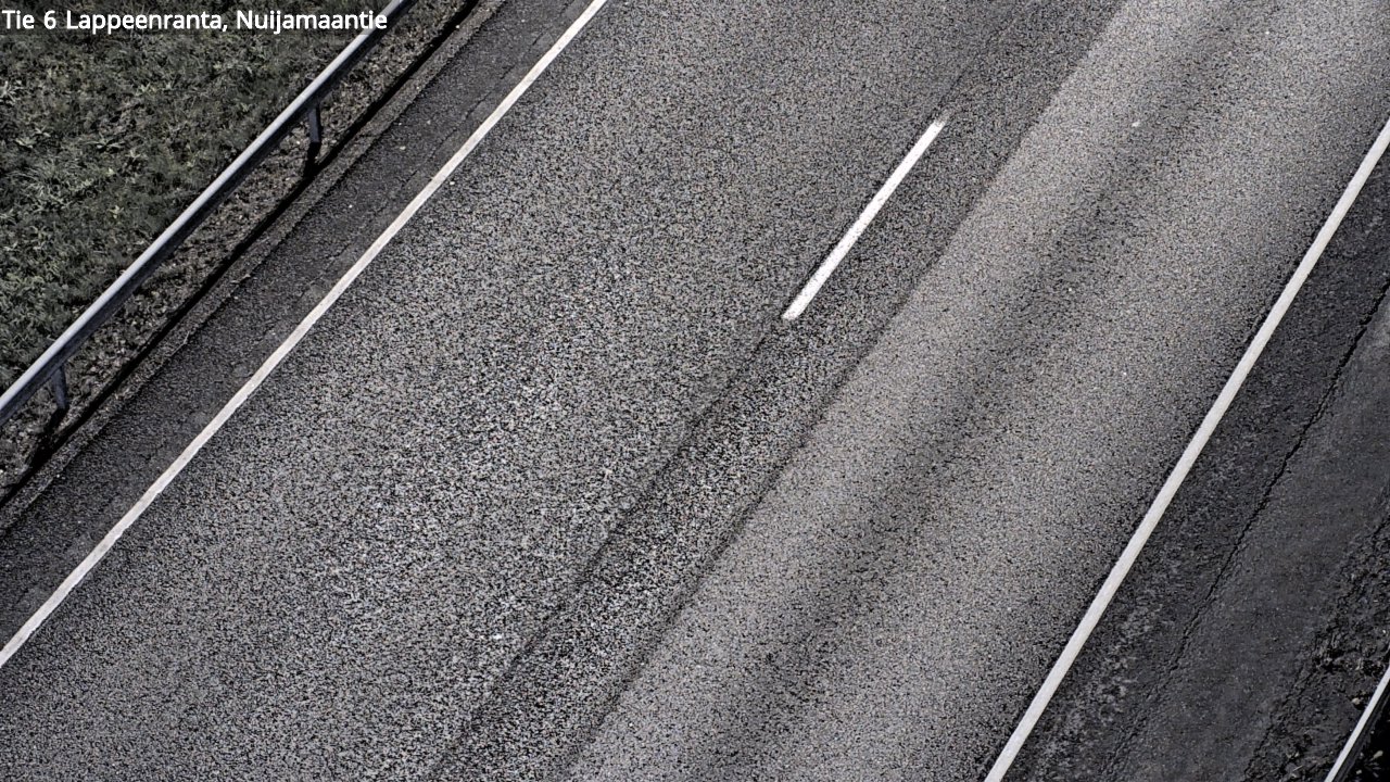 Weather Camera Image Väg 6 Villmanstrand, Nuijamaantie, Lappeenranta, Etelä-Karjala