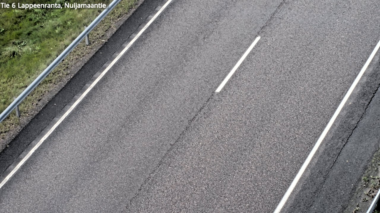 Weather Camera Image Road 6 Lappeenranta, Nuijamaantie, Lappeenranta, Etelä-Karjala