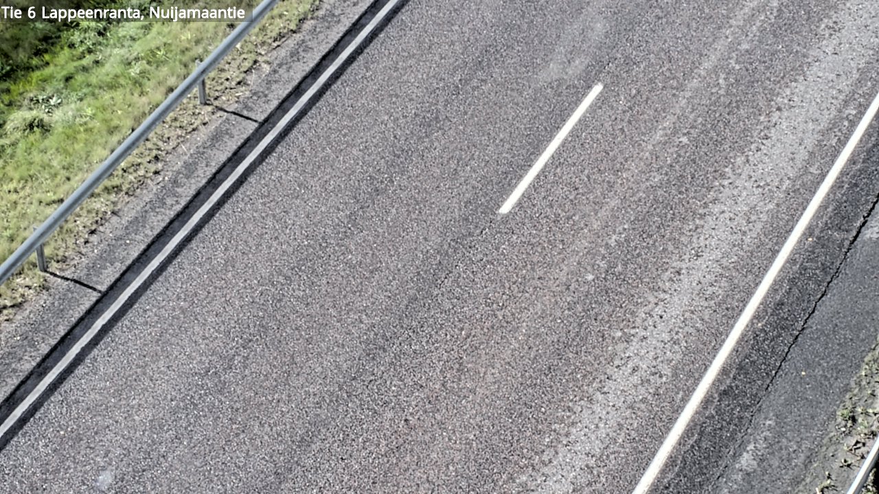Weather Camera Image Road 6 Lappeenranta, Nuijamaantie, Lappeenranta, Etelä-Karjala