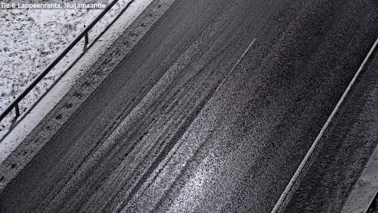 Weather Camera Image Väg 6 Villmanstrand, Nuijamaantie, Lappeenranta, Etelä-Karjala