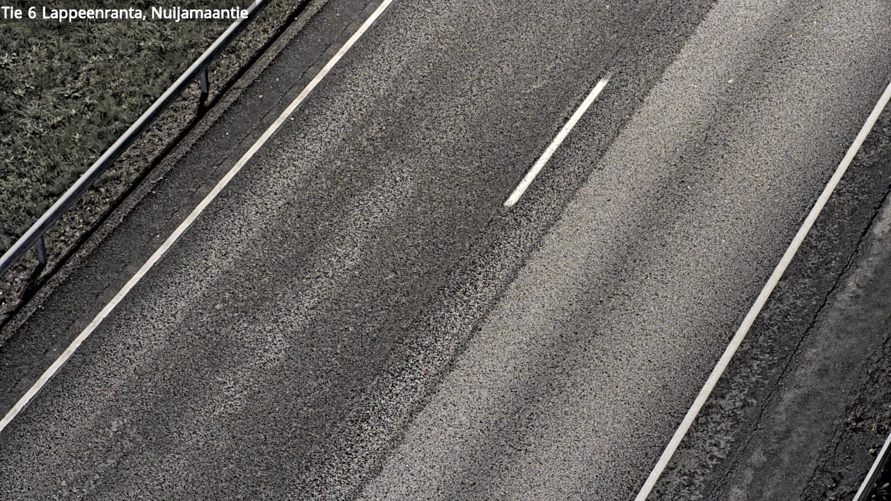 Weather Camera Image Väg 6 Villmanstrand, Nuijamaantie, Lappeenranta, Etelä-Karjala