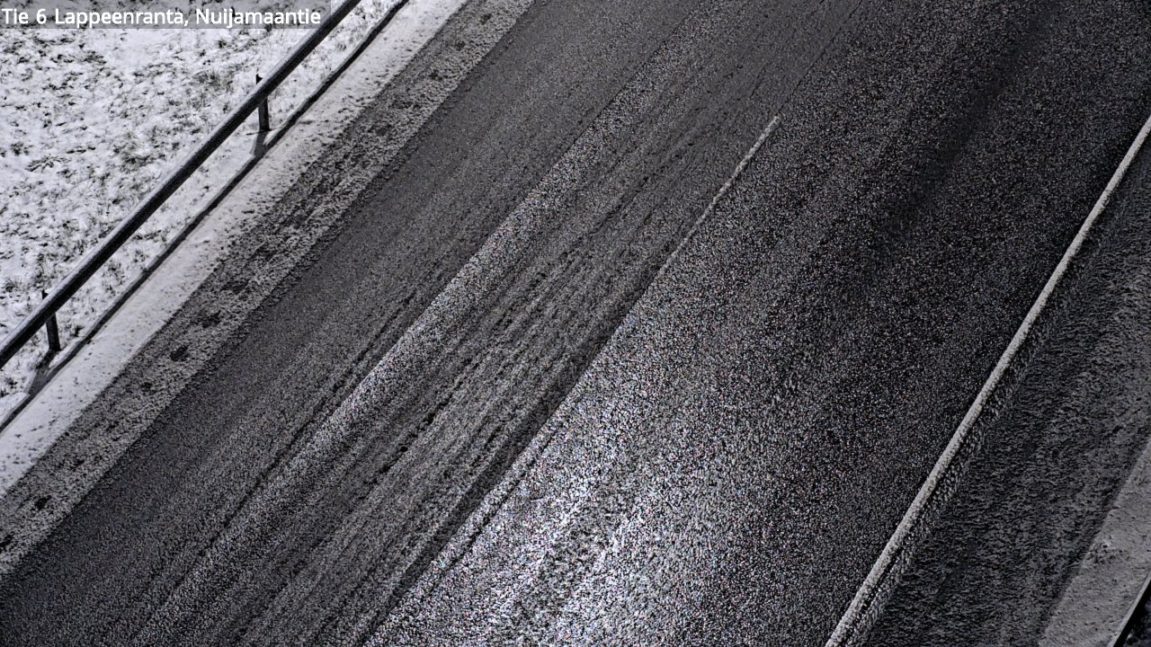 Weather Camera Image Väg 6 Villmanstrand, Nuijamaantie, Lappeenranta, Etelä-Karjala