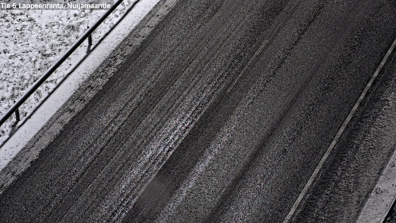Weather Camera Image Väg 6 Villmanstrand, Nuijamaantie, Lappeenranta, Etelä-Karjala