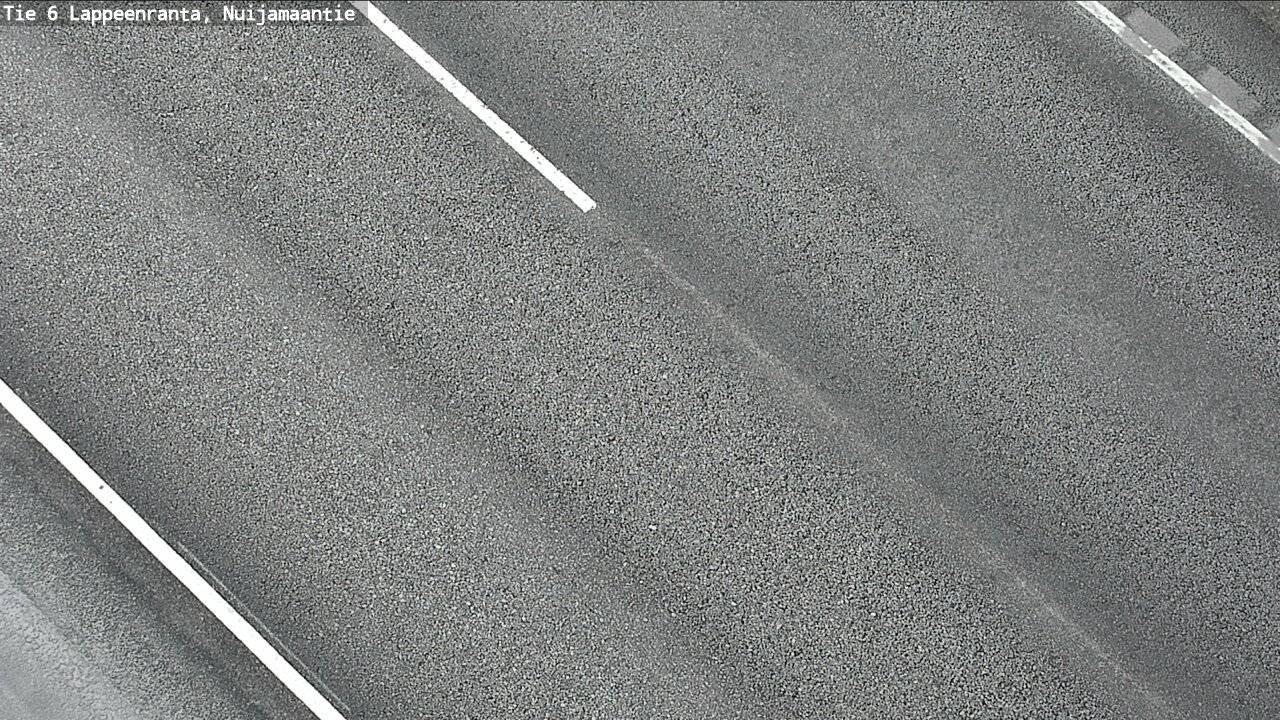 Weather Camera Image Road 6 Lappeenranta, Nuijamaantie, Lappeenranta, Etelä-Karjala