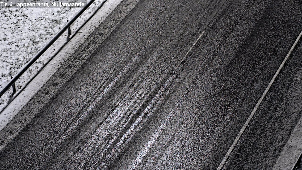 Weather Camera Image Väg 6 Villmanstrand, Nuijamaantie, Lappeenranta, Etelä-Karjala