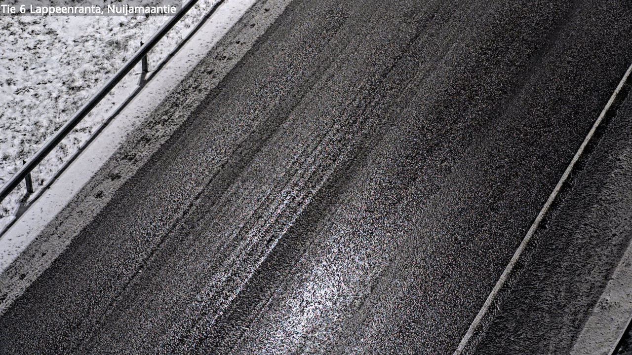 Weather Camera Image Väg 6 Villmanstrand, Nuijamaantie, Lappeenranta, Etelä-Karjala