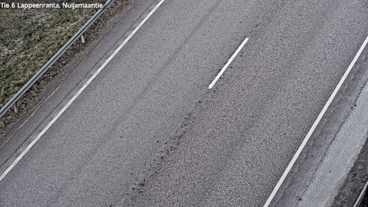 Weather Camera Image Road 6 Lappeenranta, Nuijamaantie, Lappeenranta, Etelä-Karjala