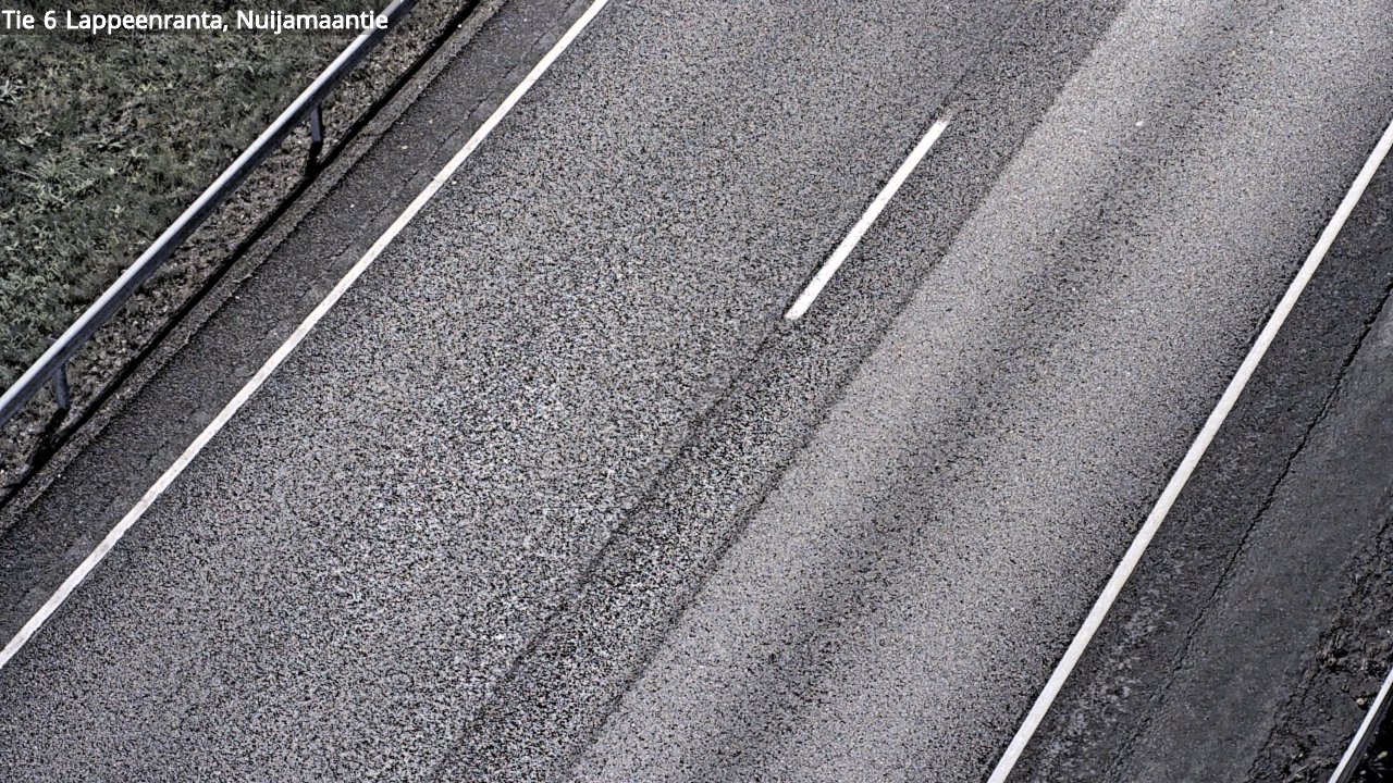 Weather Camera Image Väg 6 Villmanstrand, Nuijamaantie, Lappeenranta, Etelä-Karjala