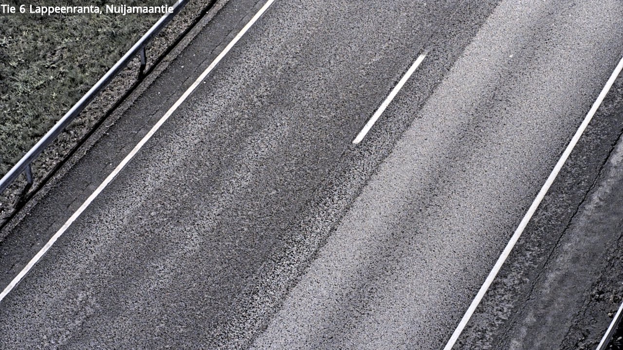 Weather Camera Image Väg 6 Villmanstrand, Nuijamaantie, Lappeenranta, Etelä-Karjala