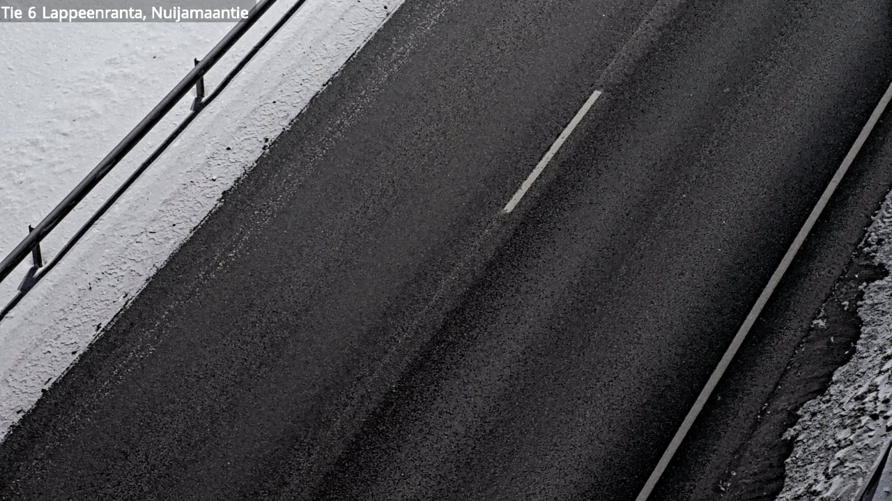 Weather Camera Image Väg 6 Villmanstrand, Nuijamaantie, Lappeenranta, Etelä-Karjala