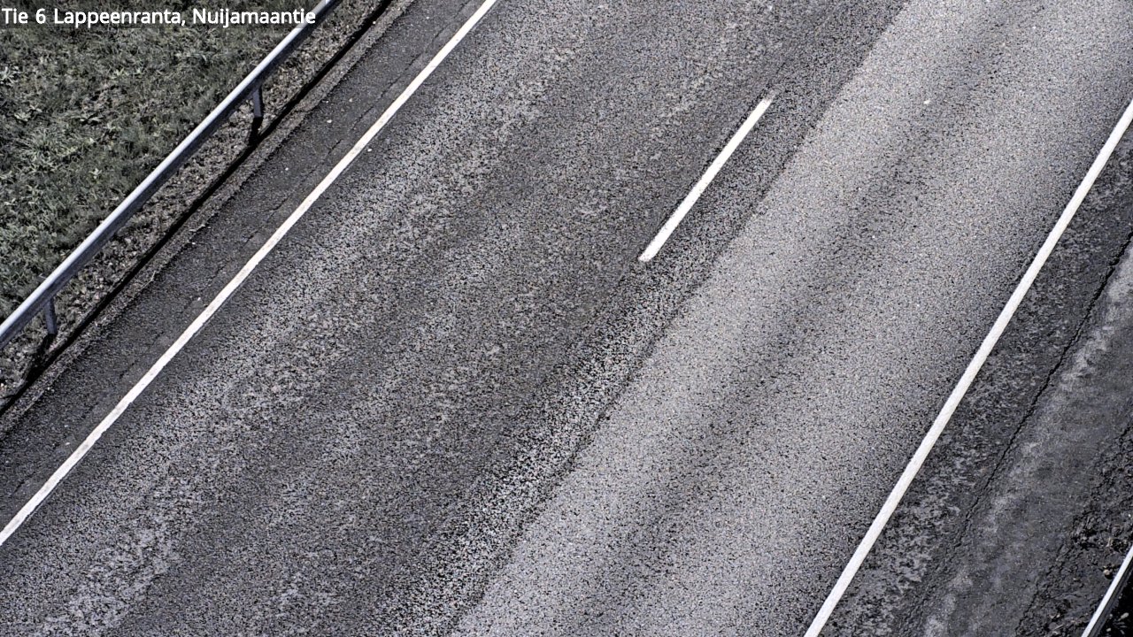 Weather Camera Image Väg 6 Villmanstrand, Nuijamaantie, Lappeenranta, Etelä-Karjala