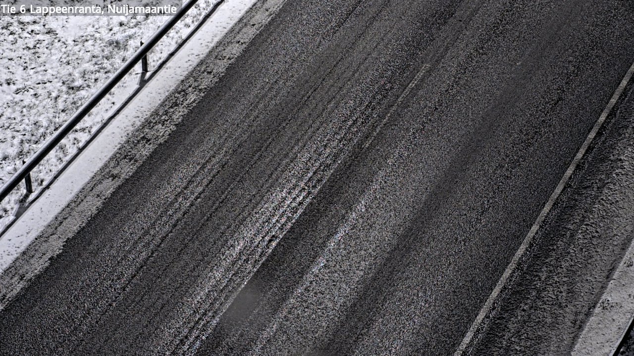 Weather Camera Image Väg 6 Villmanstrand, Nuijamaantie, Lappeenranta, Etelä-Karjala