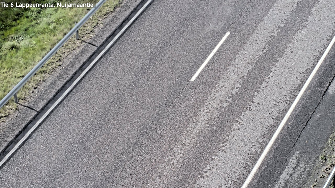 Weather Camera Image Road 6 Lappeenranta, Nuijamaantie, Lappeenranta, Etelä-Karjala