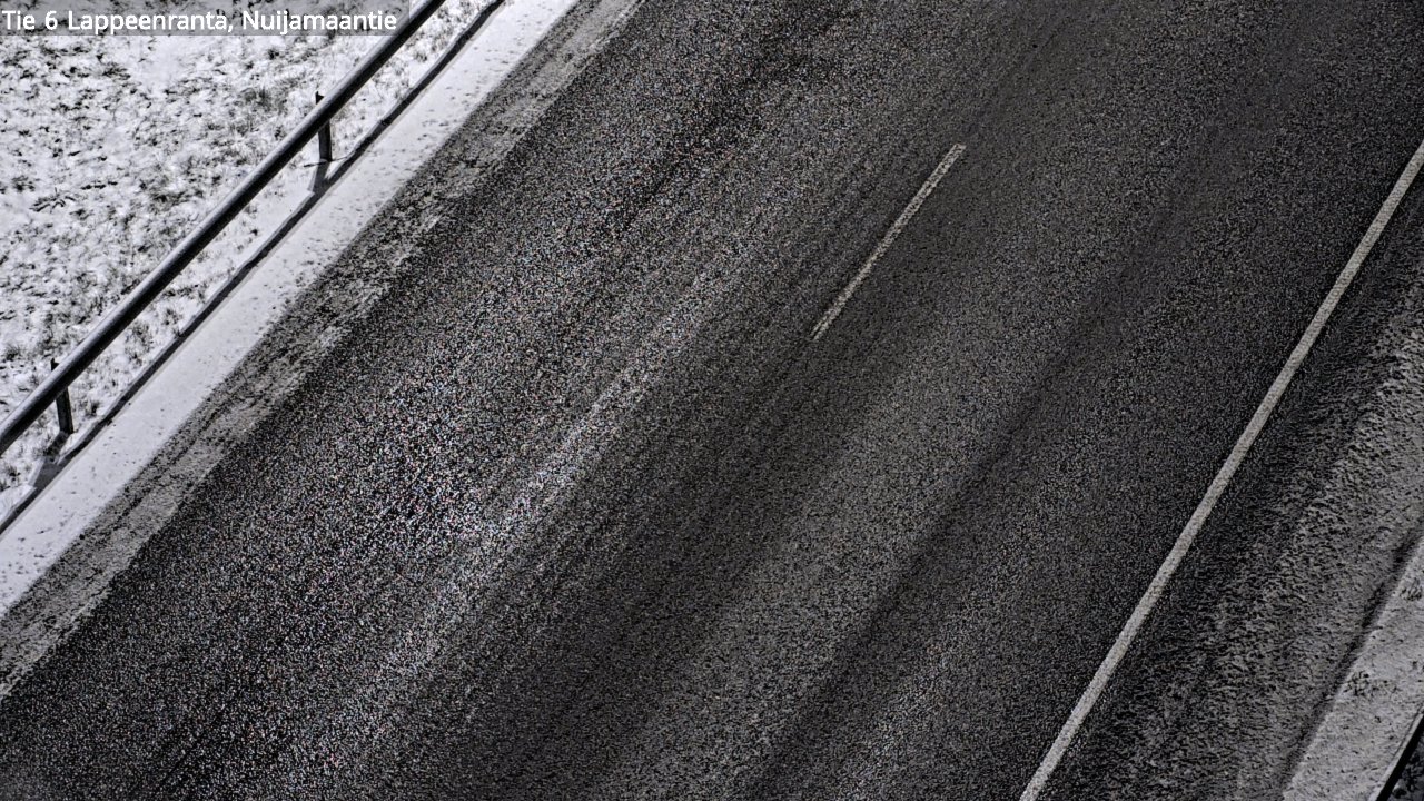 Weather Camera Image Väg 6 Villmanstrand, Nuijamaantie, Lappeenranta, Etelä-Karjala