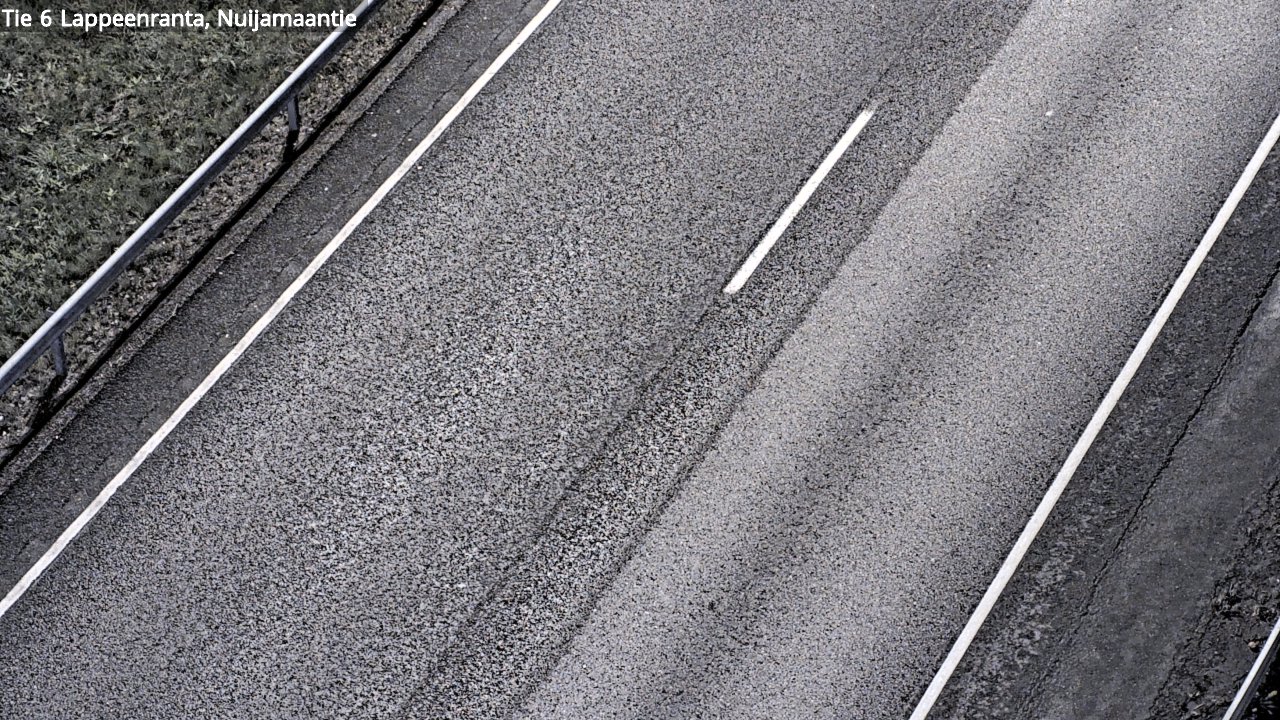 Weather Camera Image Väg 6 Villmanstrand, Nuijamaantie, Lappeenranta, Etelä-Karjala