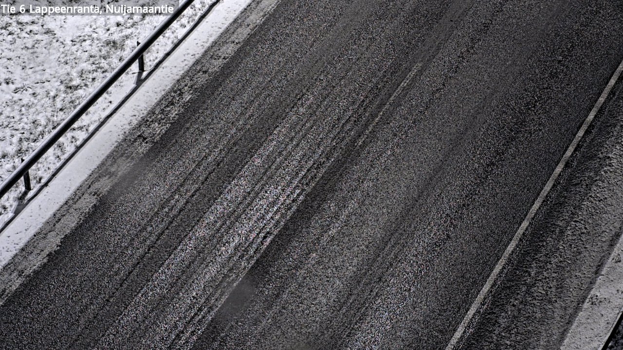 Weather Camera Image Väg 6 Villmanstrand, Nuijamaantie, Lappeenranta, Etelä-Karjala