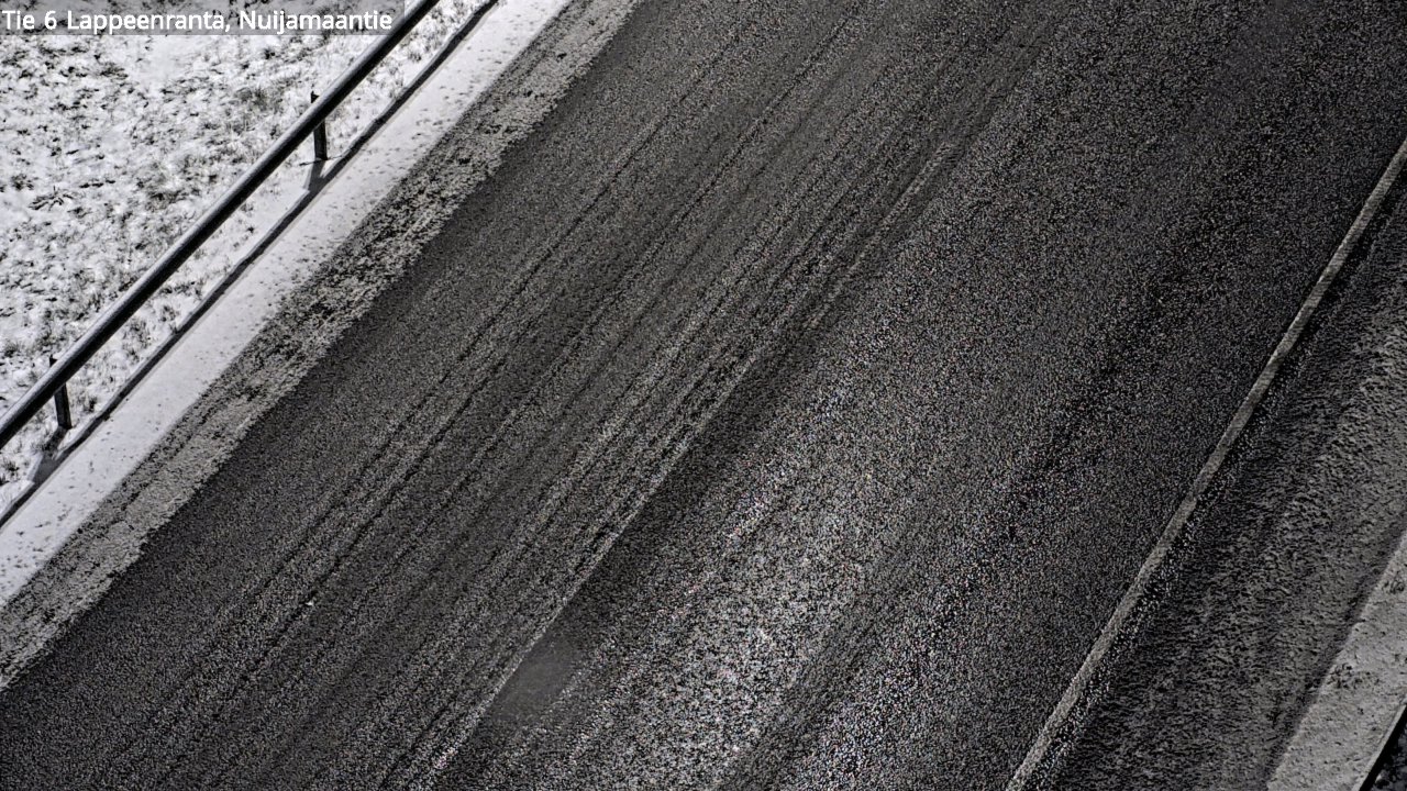 Weather Camera Image Väg 6 Villmanstrand, Nuijamaantie, Lappeenranta, Etelä-Karjala