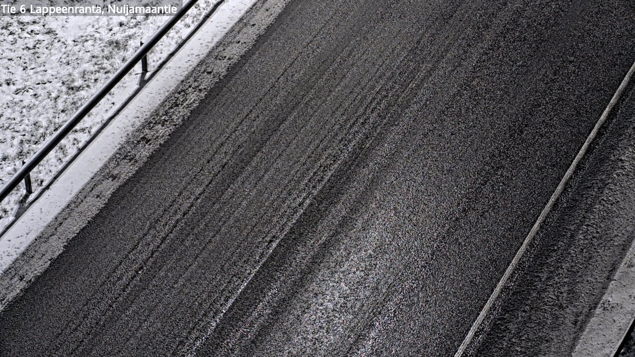 Weather Camera Image Väg 6 Villmanstrand, Nuijamaantie, Lappeenranta, Etelä-Karjala