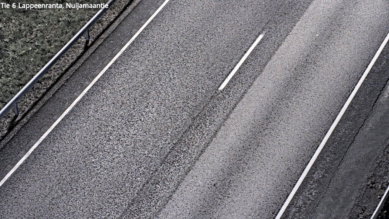 Weather Camera Image Väg 6 Villmanstrand, Nuijamaantie, Lappeenranta, Etelä-Karjala