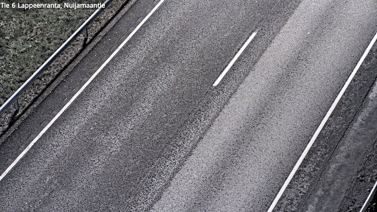 Weather Camera Image Väg 6 Villmanstrand, Nuijamaantie, Lappeenranta, Etelä-Karjala