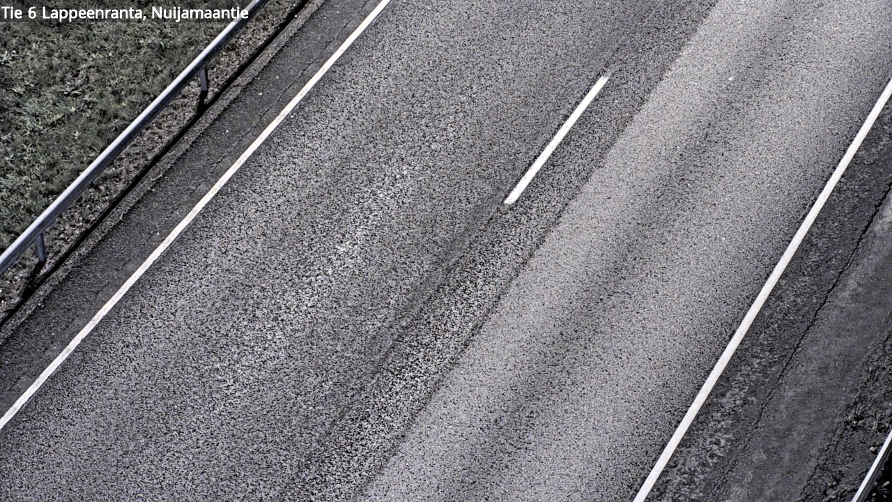 Weather Camera Image Väg 6 Villmanstrand, Nuijamaantie, Lappeenranta, Etelä-Karjala