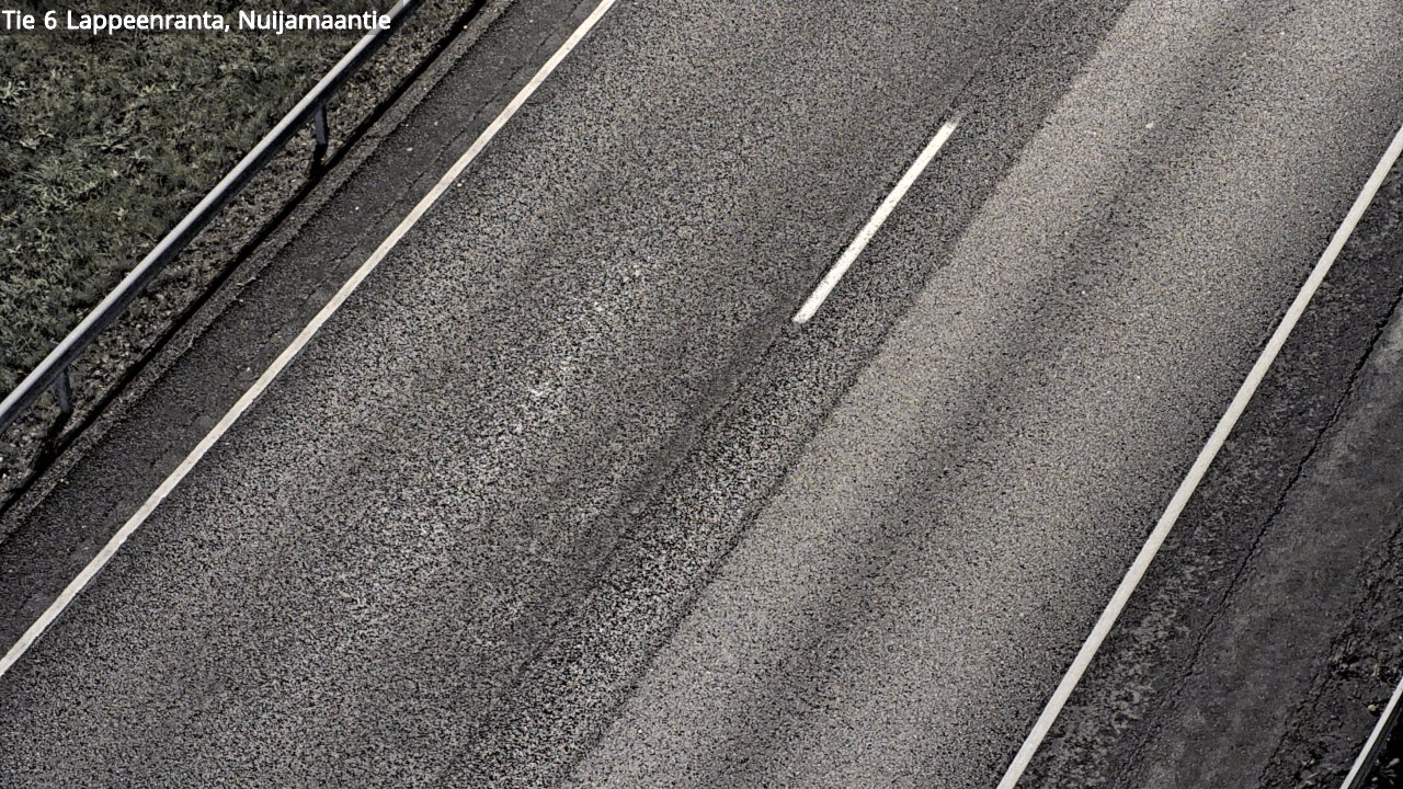 Weather Camera Image Väg 6 Villmanstrand, Nuijamaantie, Lappeenranta, Etelä-Karjala