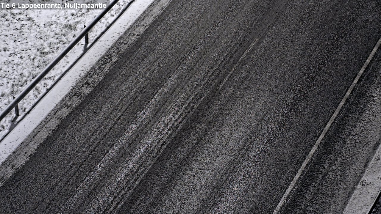Weather Camera Image Väg 6 Villmanstrand, Nuijamaantie, Lappeenranta, Etelä-Karjala