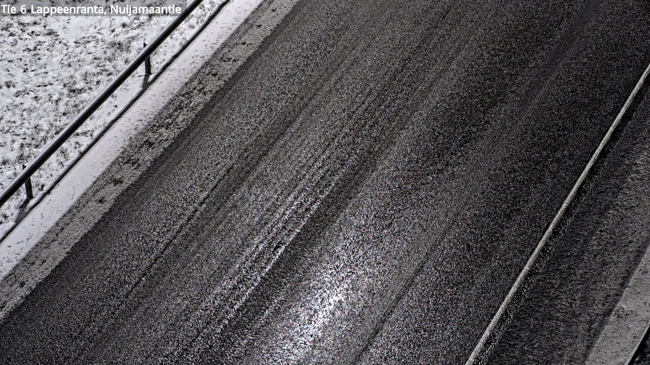 Weather Camera Image Väg 6 Villmanstrand, Nuijamaantie, Lappeenranta, Etelä-Karjala