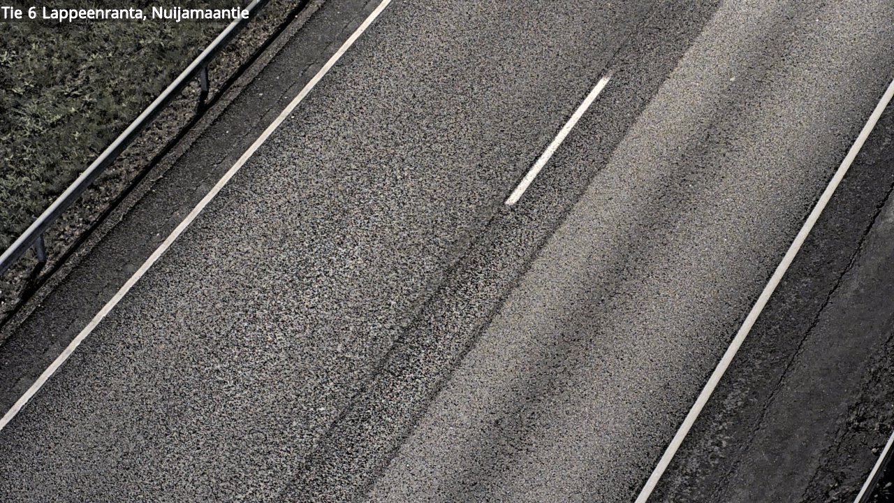 Weather Camera Image Väg 6 Villmanstrand, Nuijamaantie, Lappeenranta, Etelä-Karjala