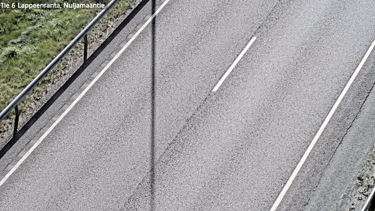 Weather Camera Image Road 6 Lappeenranta, Nuijamaantie, Lappeenranta, Etelä-Karjala
