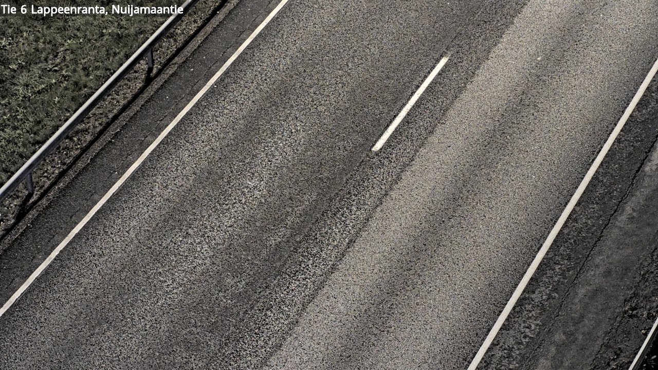 Weather Camera Image Väg 6 Villmanstrand, Nuijamaantie, Lappeenranta, Etelä-Karjala