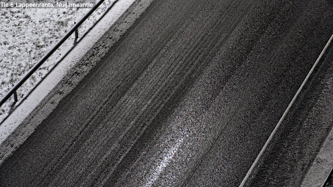 Weather Camera Image Väg 6 Villmanstrand, Nuijamaantie, Lappeenranta, Etelä-Karjala