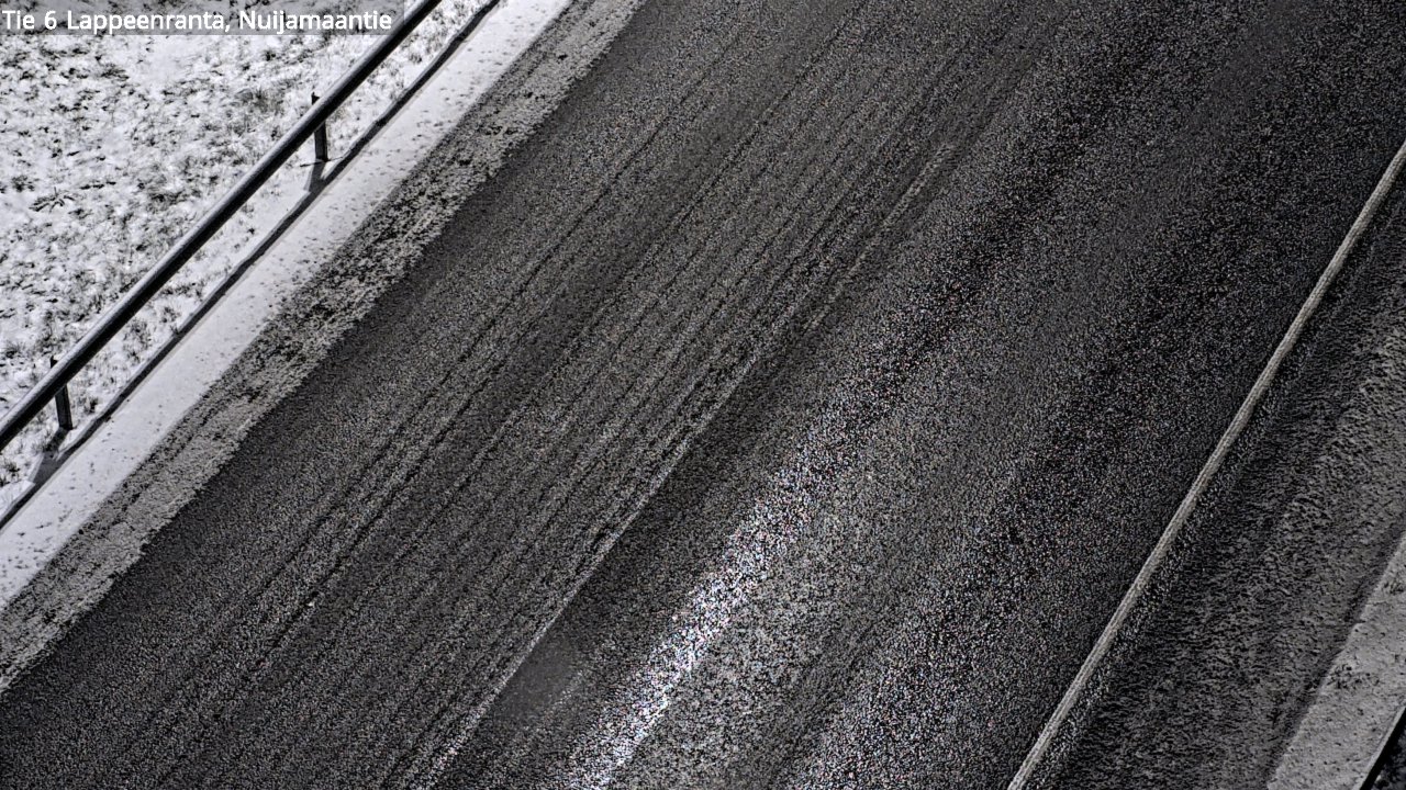 Weather Camera Image Väg 6 Villmanstrand, Nuijamaantie, Lappeenranta, Etelä-Karjala