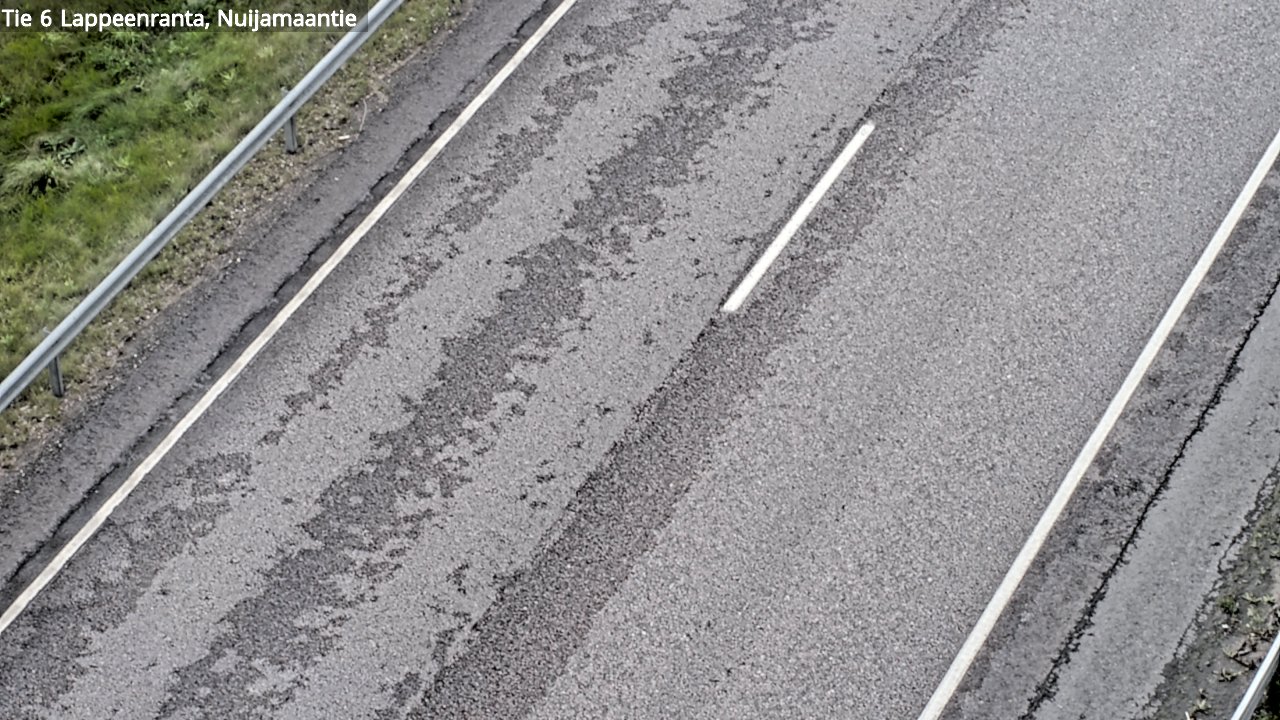 Weather Camera Image Road 6 Lappeenranta, Nuijamaantie, Lappeenranta, Etelä-Karjala