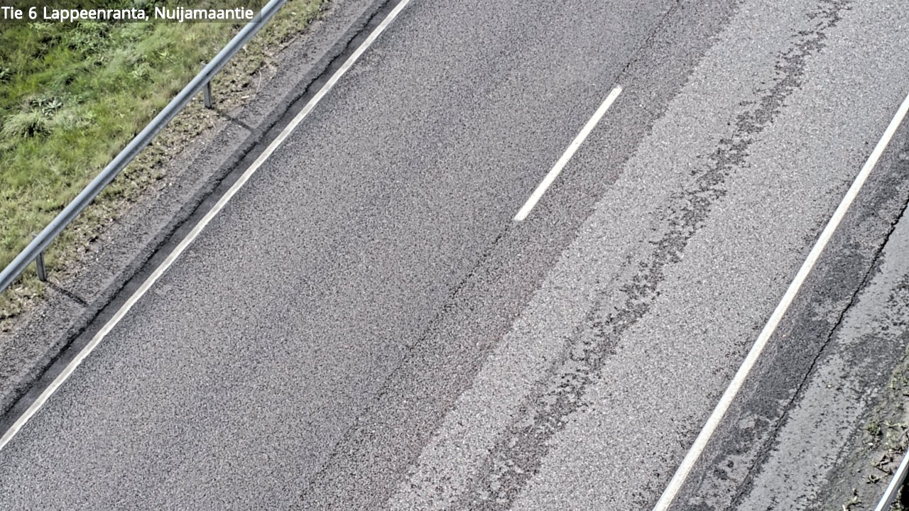 Weather Camera Image Road 6 Lappeenranta, Nuijamaantie, Lappeenranta, Etelä-Karjala