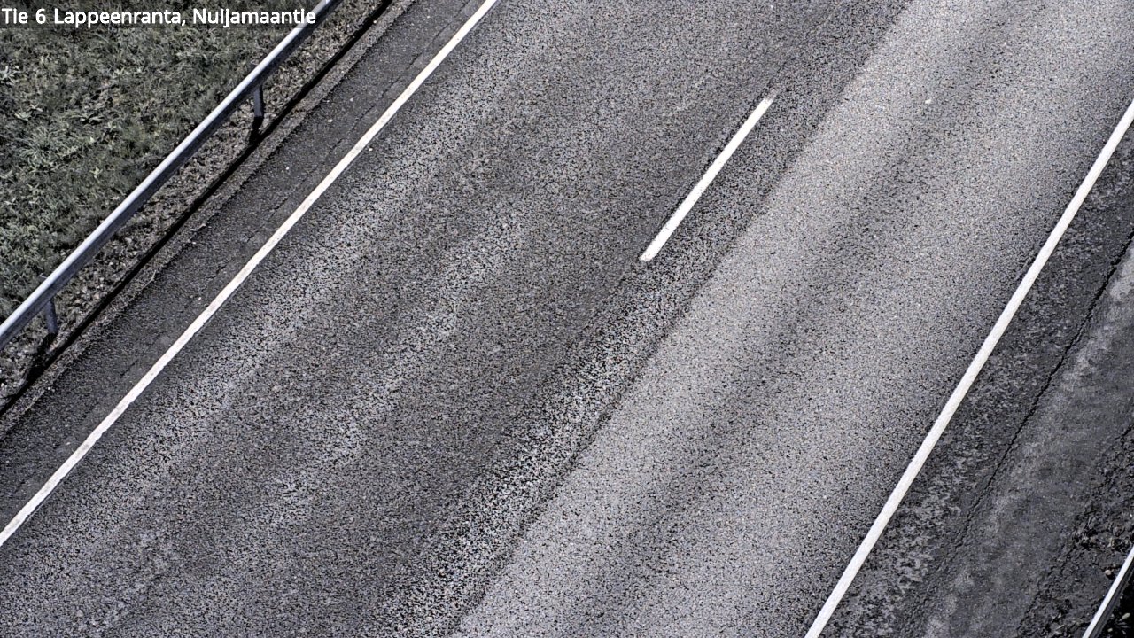 Weather Camera Image Väg 6 Villmanstrand, Nuijamaantie, Lappeenranta, Etelä-Karjala