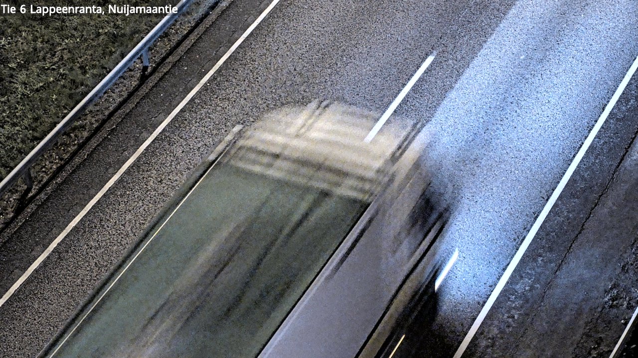 Weather Camera Image Väg 6 Villmanstrand, Nuijamaantie, Lappeenranta, Etelä-Karjala