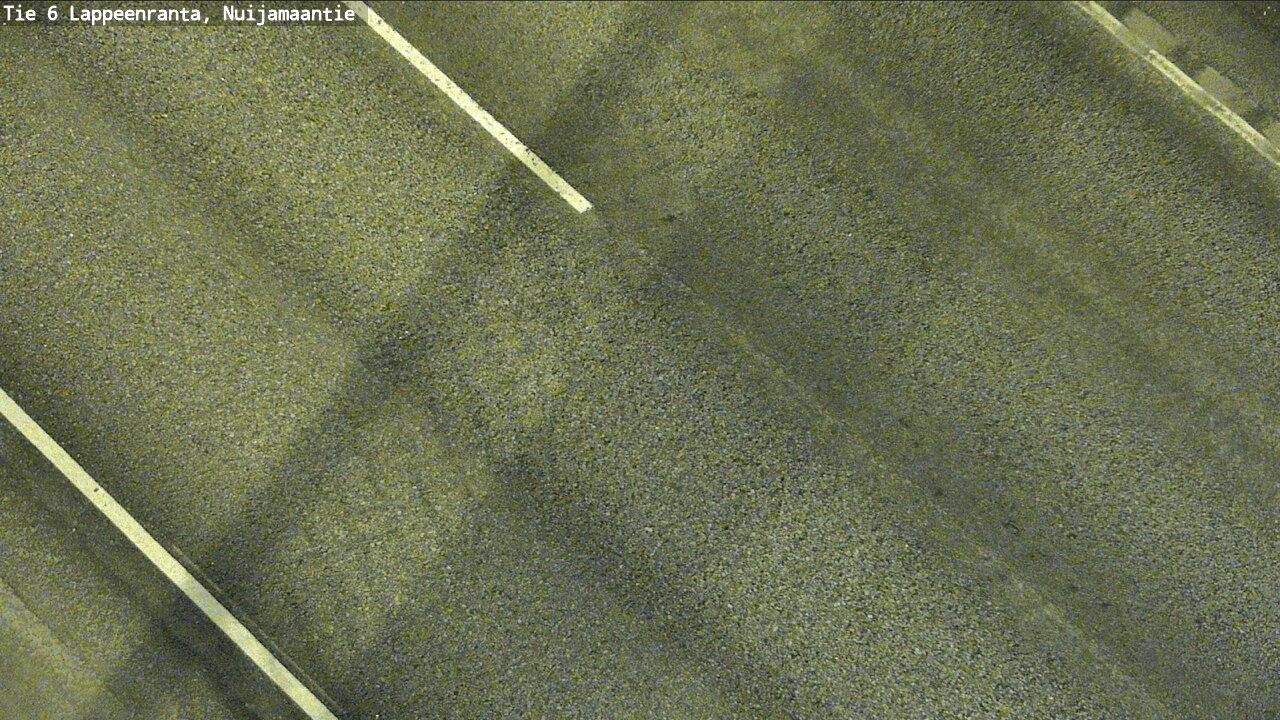 Weather Camera Image Road 6 Lappeenranta, Nuijamaantie, Lappeenranta, Etelä-Karjala