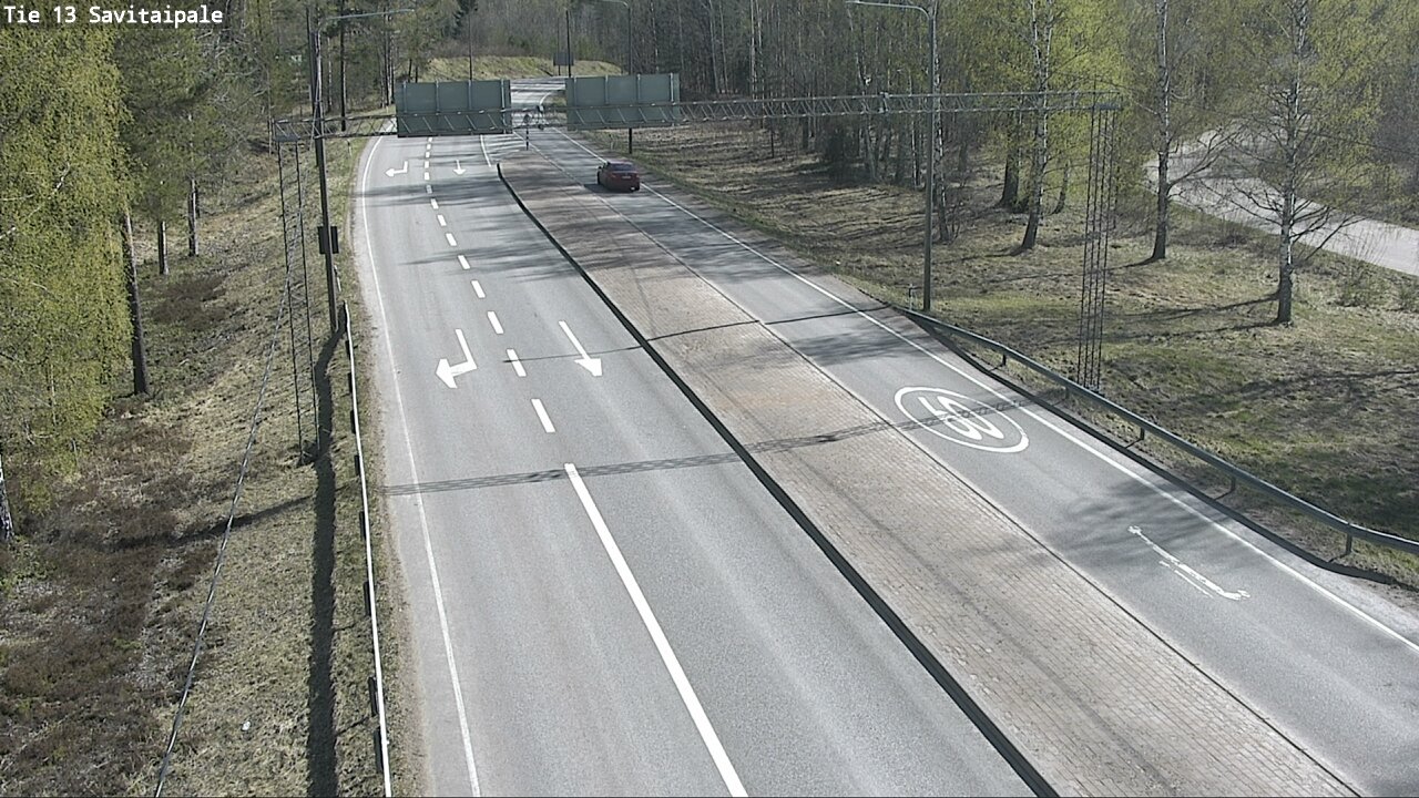 Weather Camera Image Väg 13 Savitaipale, Savitaipale, Etelä-Karjala