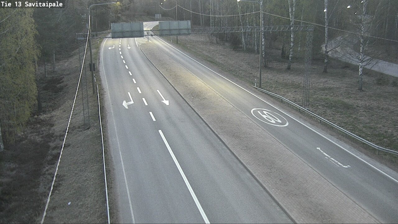 Weather Camera Image Road 13 Savitaipale, Savitaipale, Etelä-Karjala