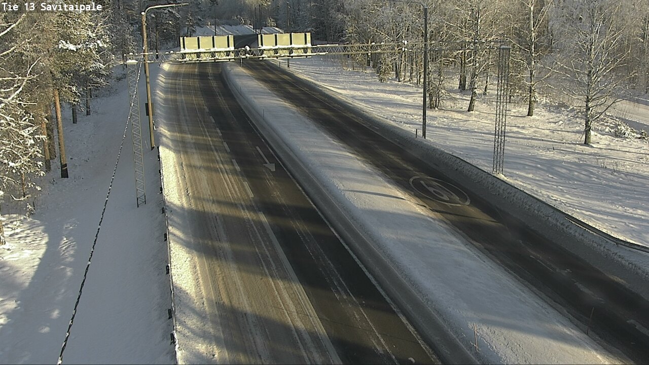 Weather Camera Image Väg 13 Savitaipale, Savitaipale, Etelä-Karjala