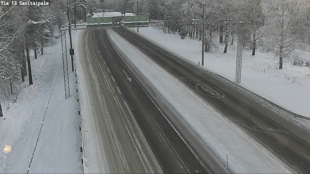 Weather Camera Image Väg 13 Savitaipale, Savitaipale, Etelä-Karjala