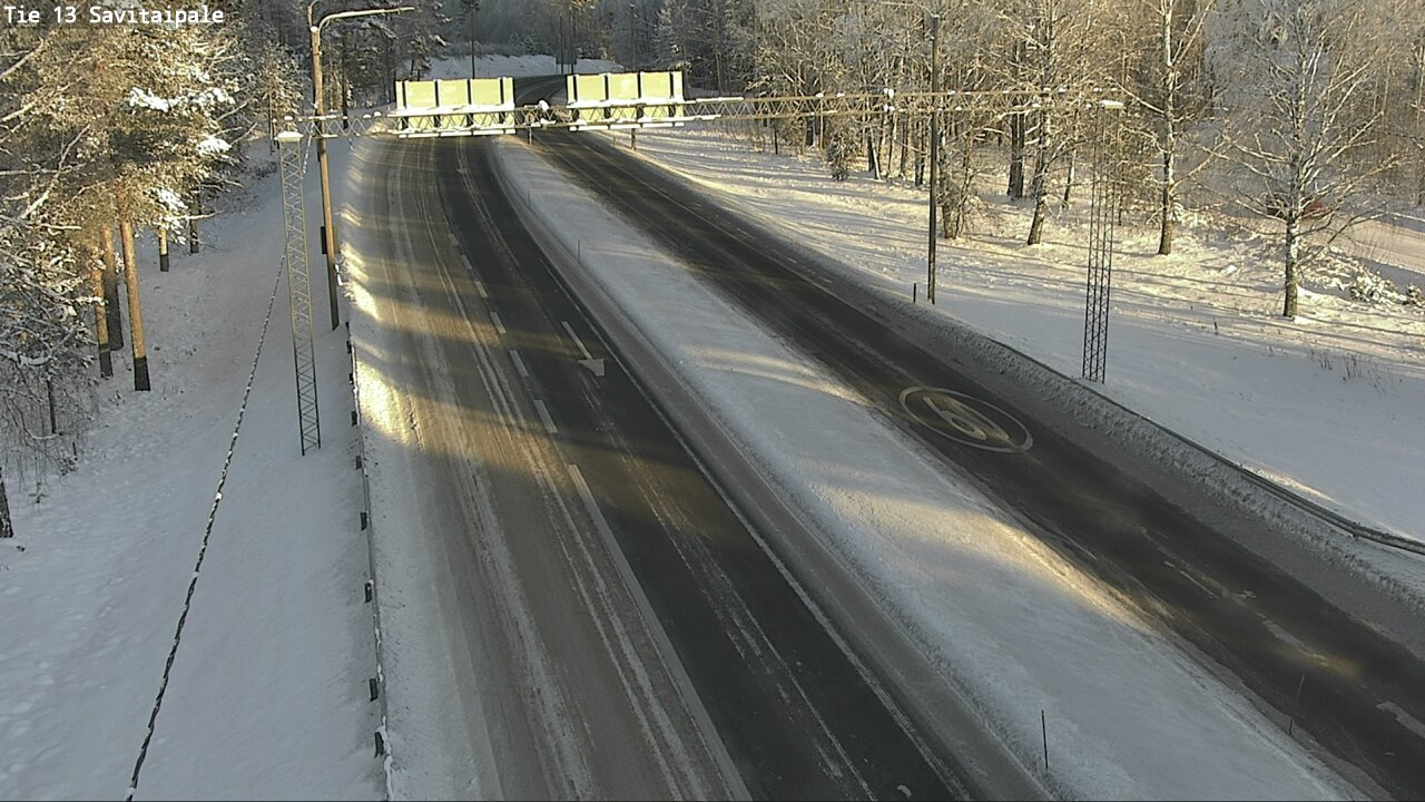 Weather Camera Image Väg 13 Savitaipale, Savitaipale, Etelä-Karjala