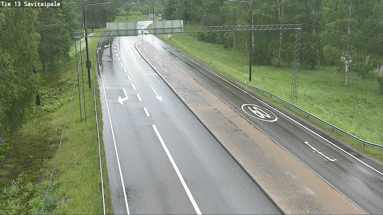 Weather Camera Image Väg 13 Savitaipale, Savitaipale, Etelä-Karjala